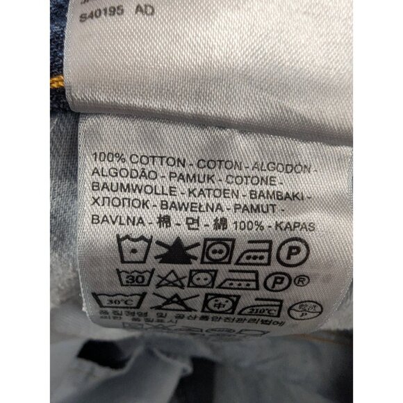 Levis 550 Jeans Mens Size 36x32 Blue Classic Straight Comfort 100% Cotton Y2K - Picture 12 of 13